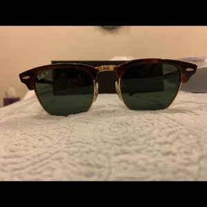 POLARIZED clubmaster Ray Bans